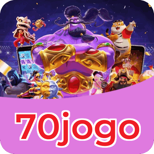 Material promocional do app 70jogo — ilustração, não métricas auditadas nesta página